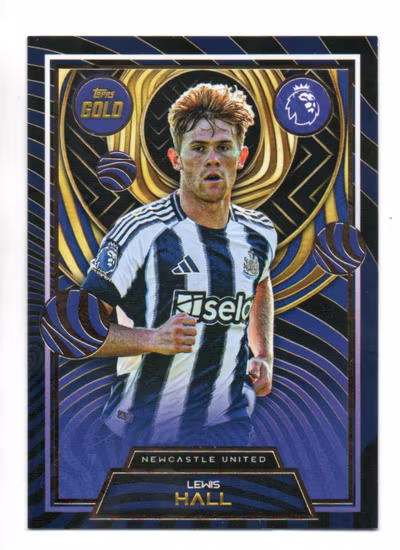 2025-26 Topps Gold #NA Lewis Hall (10-SS4-NEWCASTLE)