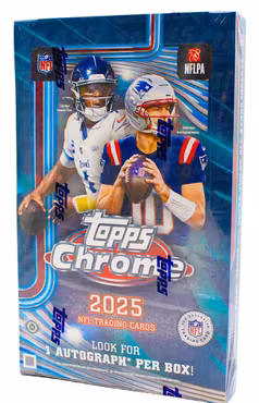 2025 Topps Chrome Football NFL (Hobby Box)