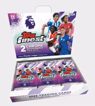 2026 Topps Finest Premier League (Hobby Box) *STREET DATE 23 APRIL*