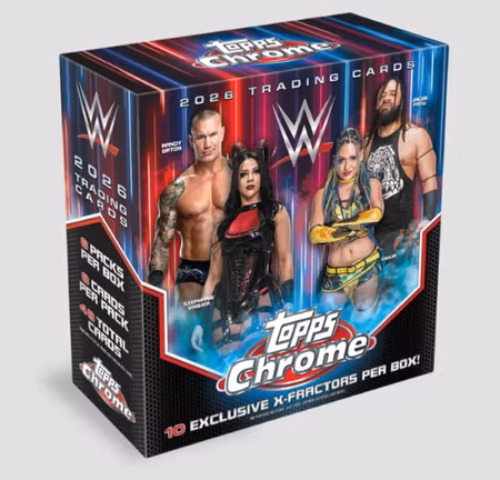 2026 Topps Chrome WWE (Mega Box)
