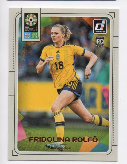 2023 Donruss Women's World Cup #172 Fridolina Rolfo (12-X15-SOCCERSWEDEN)