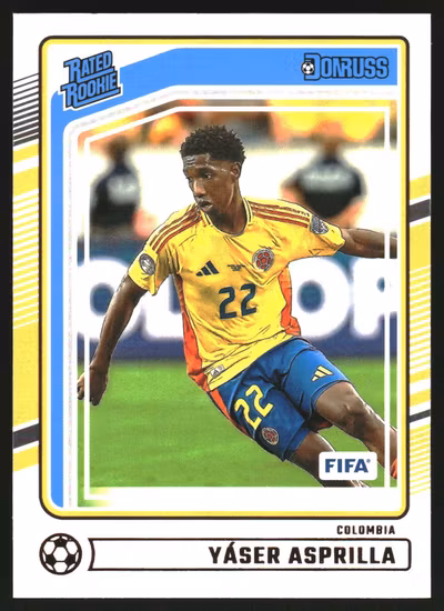 2024-25 Donruss #177 Yaser Asprilla RR (10-OO13-COLOMBIA)