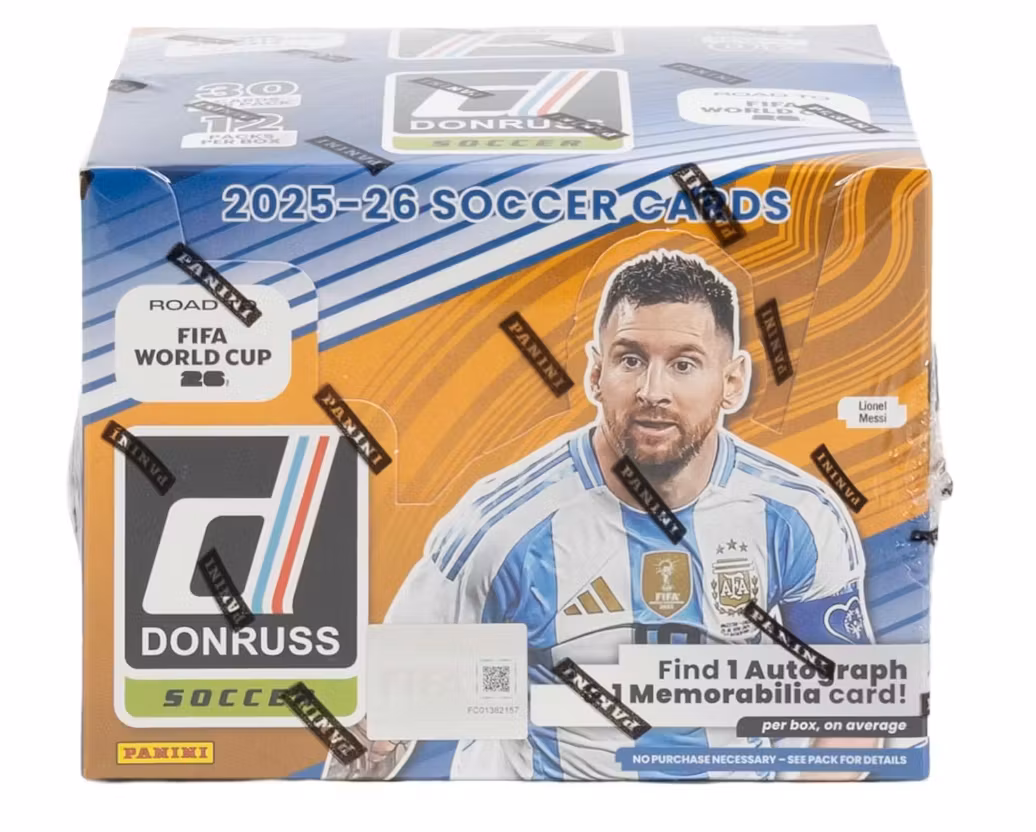 2025-26 Panini Donruss Road to FIFA World Cup Soccer (Hobby Box)