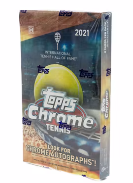 2021 Topps Chrome Tennis (Hobby Box)