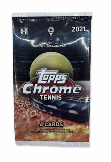 2021 Topps Chrome Tennis (Hobby Pack)
