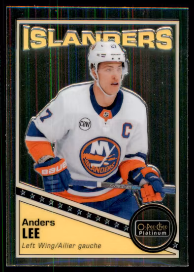 2019-20 O-Pee-Chee Platinum Retro #R35 Anders Lee (15-A9-NHLISLANDERS)