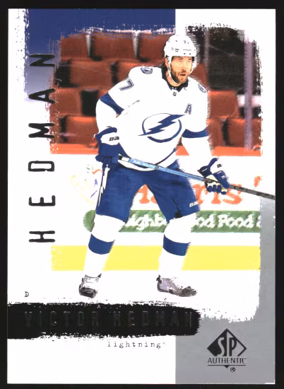 2020-21 SP Authentic '00-01 Retro #R3 Victor Hedman (20-B1.5-NHLLIGHTNING)
