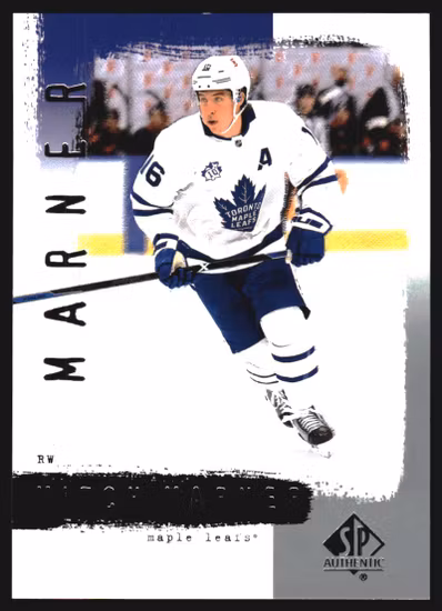 2020-21 SP Authentic '00-01 Retro #R40 Mitch Marner (15-B1.4-NHLMAPLELEAFS)