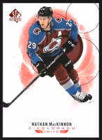 2020-21 SP Authentic Limited Red #94 Nathan MacKinnon (30-A10-NHLAVALANCHE)