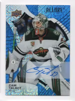 2021-22 Upper Deck Allure Autographs Blue Line #33 Cam Talbot (200-A8-NHLWILD)