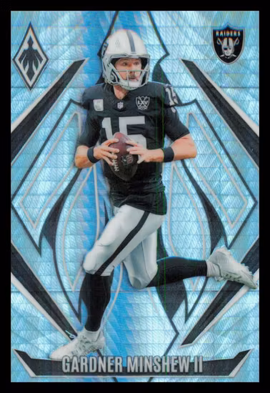 2024 Panini Phoenix Hyper #58 Gardner Minshew II (15-B1.2-NFLRAIDERS)