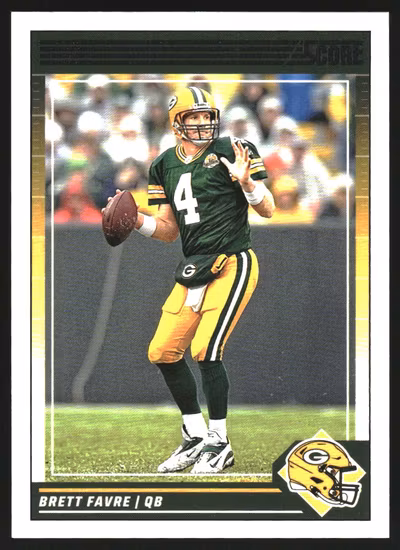 2024 Score #107 Brett Favre (10-A3-NFLPACKERS)