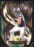 2024 Select Prizm Black and Green Shock #194 T.J. Hockenson (25-B1.4-NFLVIKINGS)