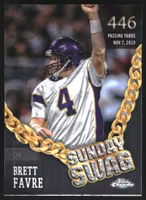 2024 Topps Chrome Sunday Swag #SS13 Brett Favre (20-B1.2-NFLVIKINGS)