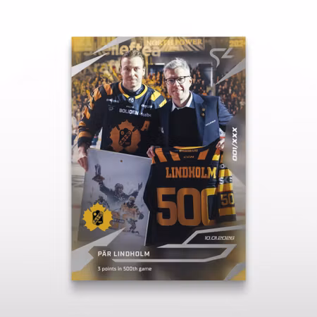 2025-26 Sportzoo SHL Live Series 2 #L-21 PÄR LINDHOLM