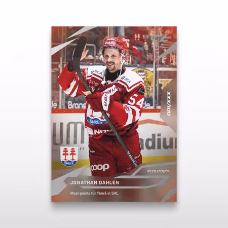 2025-26 Sportzoo SHL Live Series 2 #L-22 JONATHAN DAHLEN