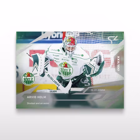 2025-26 Sportzoo SHL Live Series 2 #L-23 ARVID HOLM