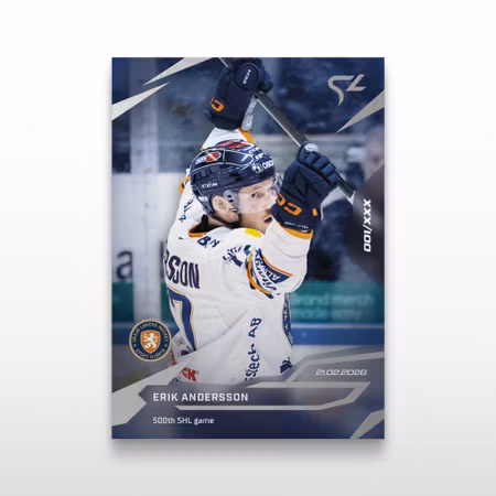 2025-26 Sportzoo SHL Live Series 2 #L-27 ERIK ANDERSSON