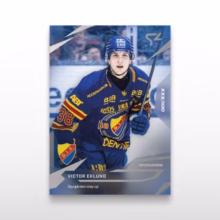 2025-26 Sportzoo SHL Live Series 2 #L-29 VICTOR EKLUND