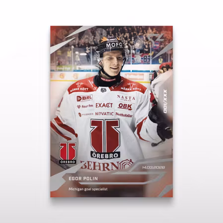 2025-26 Sportzoo SHL Live Series 2 #L-35 EGOR POLIN