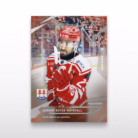 2025-26 Sportzoo SHL Live Series 2 #L-36 JEREMY BOYCE-ROTEVALL