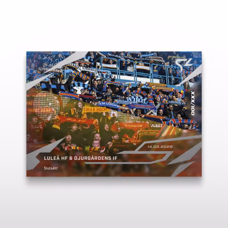 2025-26 Sportzoo SHL Live Series 2 #L-37 LULEÅ HF DJURGÅRDENS IF