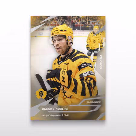 2025-26 Sportzoo SHL Live Series 2 #L-38 OSCAR LINDBERG