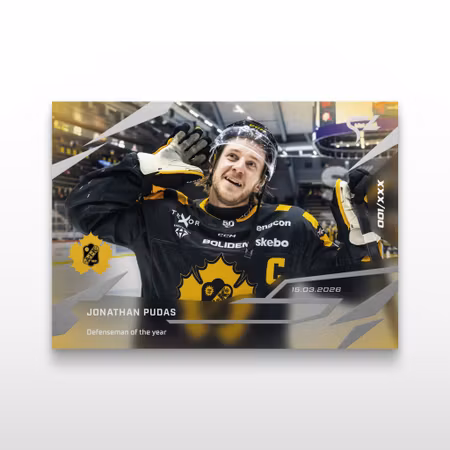 2025-26 Sportzoo SHL Live Series 2 #L-42 JONATHAN PUDAS