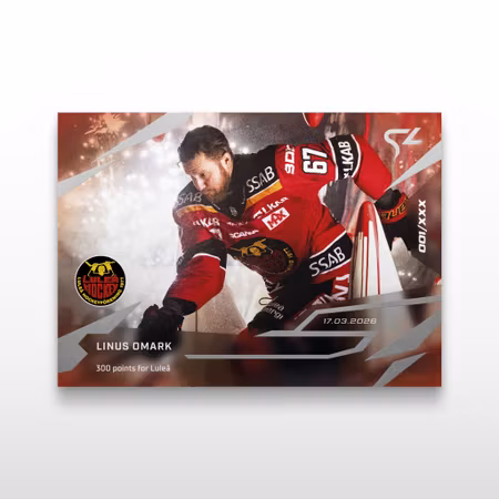 2025-26 Sportzoo SHL Live Series 2 #L-43 LINUS OMARK