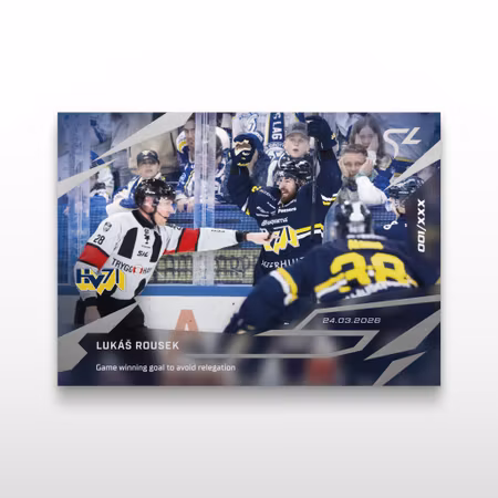 2025-26 Sportzoo SHL Live Series 2 #L-45 LUKAS ROUSEK