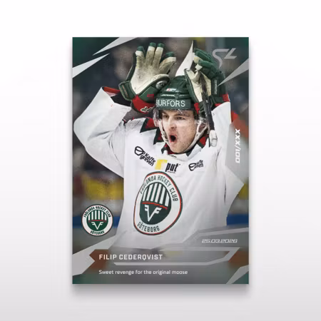 2025-26 Sportzoo SHL Live Series 2 #L-46 FILIP CEDERQVIST