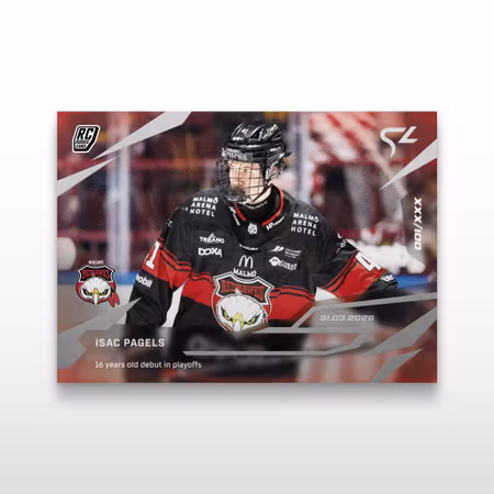 2025-26 Sportzoo SHL Live Series 2 #L-48 ISAC PAGELS