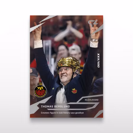 2025-26 Sportzoo SHL Live Series 2 #L-51 THOMAS BERGLUND