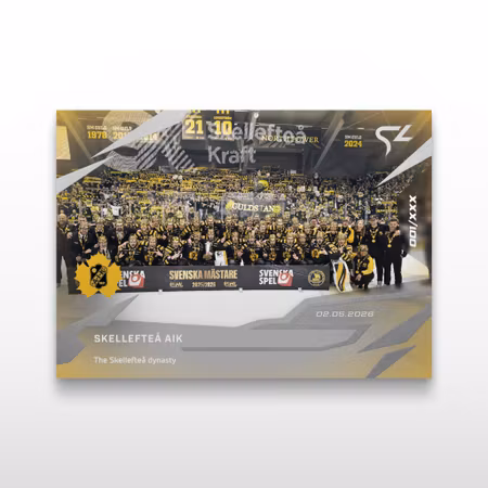 2025-26 Sportzoo SHL Live Series 2 #L-52 SKELLEFTEÅ AIK