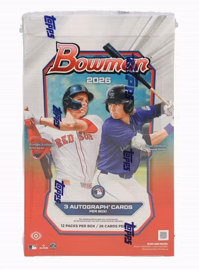 2026 Bowman Baseball (Hobby Jumbo Box)