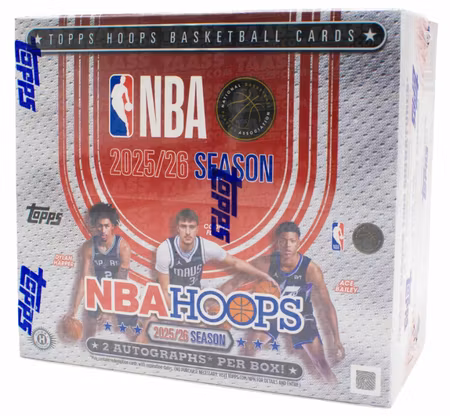 2025-26 Topps Hoops NBA Basketball (Hobby Jumbo Box)