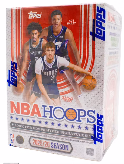 2025-26 Topps Hoops NBA Basketball (Value Box)