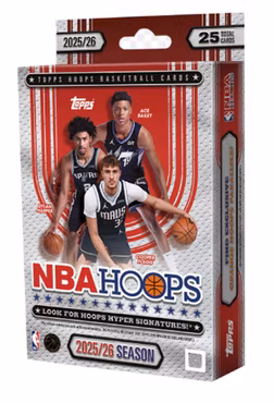 2025-26 Topps Hoops NBA Basketball (Hanger Box)