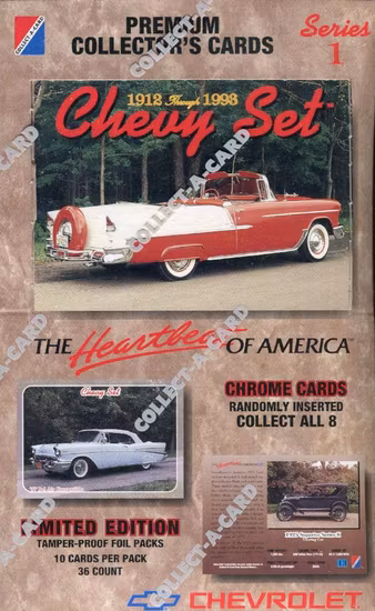 1992 Collect-A-Card Chevy Series 1 (Hel Box)