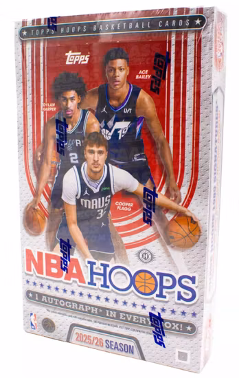 2025-26 Topps Hoops NBA Basketball (Hobby Box)