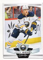 2019-20 O-Pee-Chee Box Bottoms #NA Jack Eichel (20-J14-NHLSABRES)