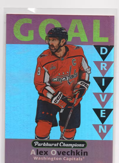2023-24 Parkhurst Champions Goal Driven #GD7 Alex Ovechkin (40-J4-NHLCAPITALS)