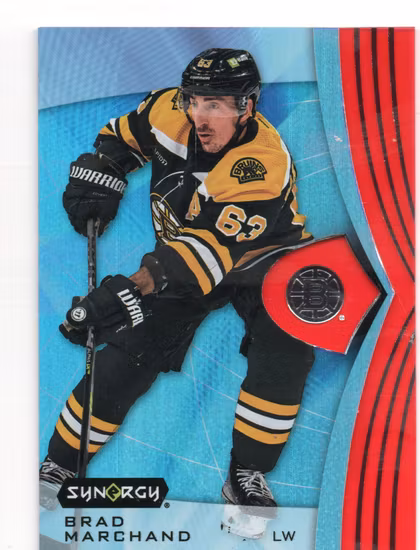 2023-24 Synergy Red Codes #6 Brad Marchand (30-J10-NHLBRUINS)