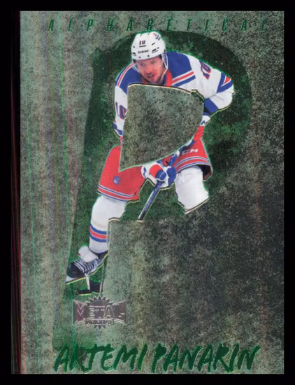2024-25 Metal Universe Alphabetical #A16 Artemi Panarin (20-Q14-NHLRANGERS)