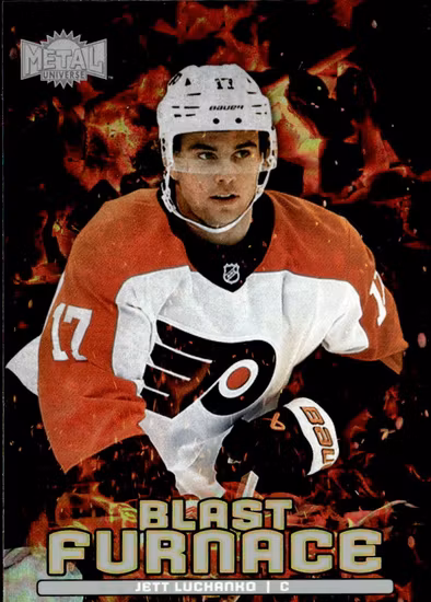 2024-25 Metal Universe Blast Furnace #BF23 Jett Luchanko (30-Q14-NHLFLYERS)
