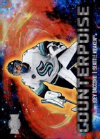 2024-25 Metal Universe Counterpoise #22 Joey Daccord (20-Q15-NHLKRAKEN)
