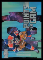 2024-25 Metal Universe Points Per Game #PPG6 Leon Draisaitl (40-Q15-NHLOILERS)