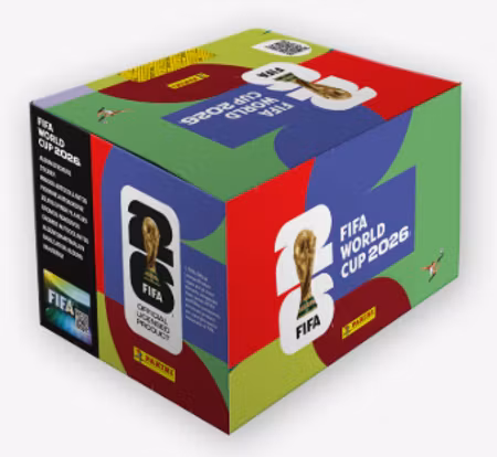 2026 Panini FIFA World Cup 2026 Stickers (Booster Box - 100 Packs)