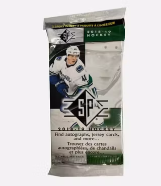 2018-19 Upper Deck SP (Value Pack)