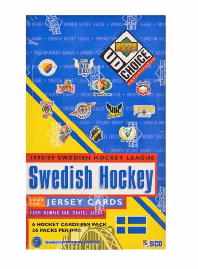 1998-99 Upper Deck Collector's Choice Swedish Hockey League (Full Box)